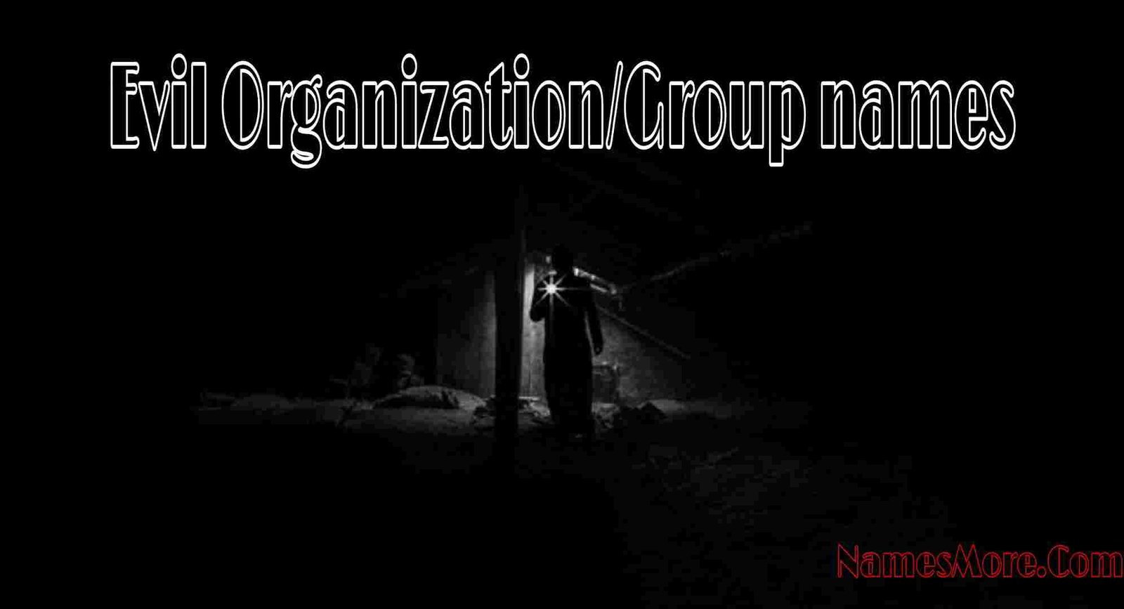 Featured Image for Evil Organization/Group Names With [2024 ] All Great Ideas