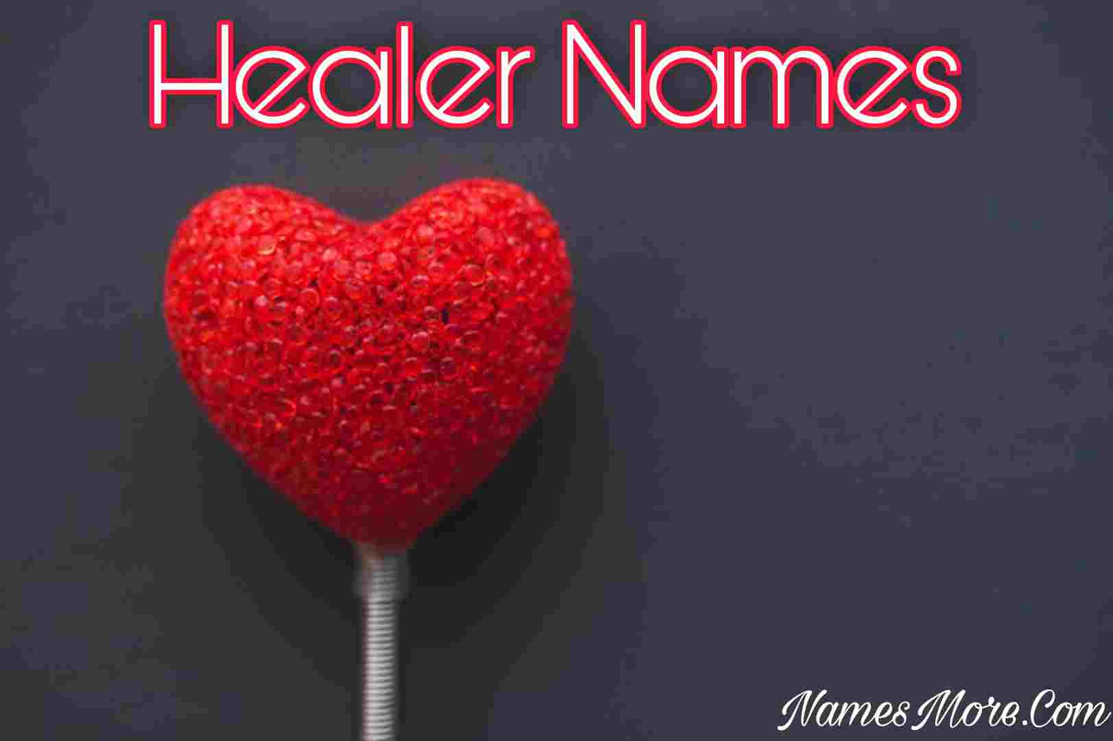 Featured Image for 600+ Healer Names [2024: Best. Funny & Cool]