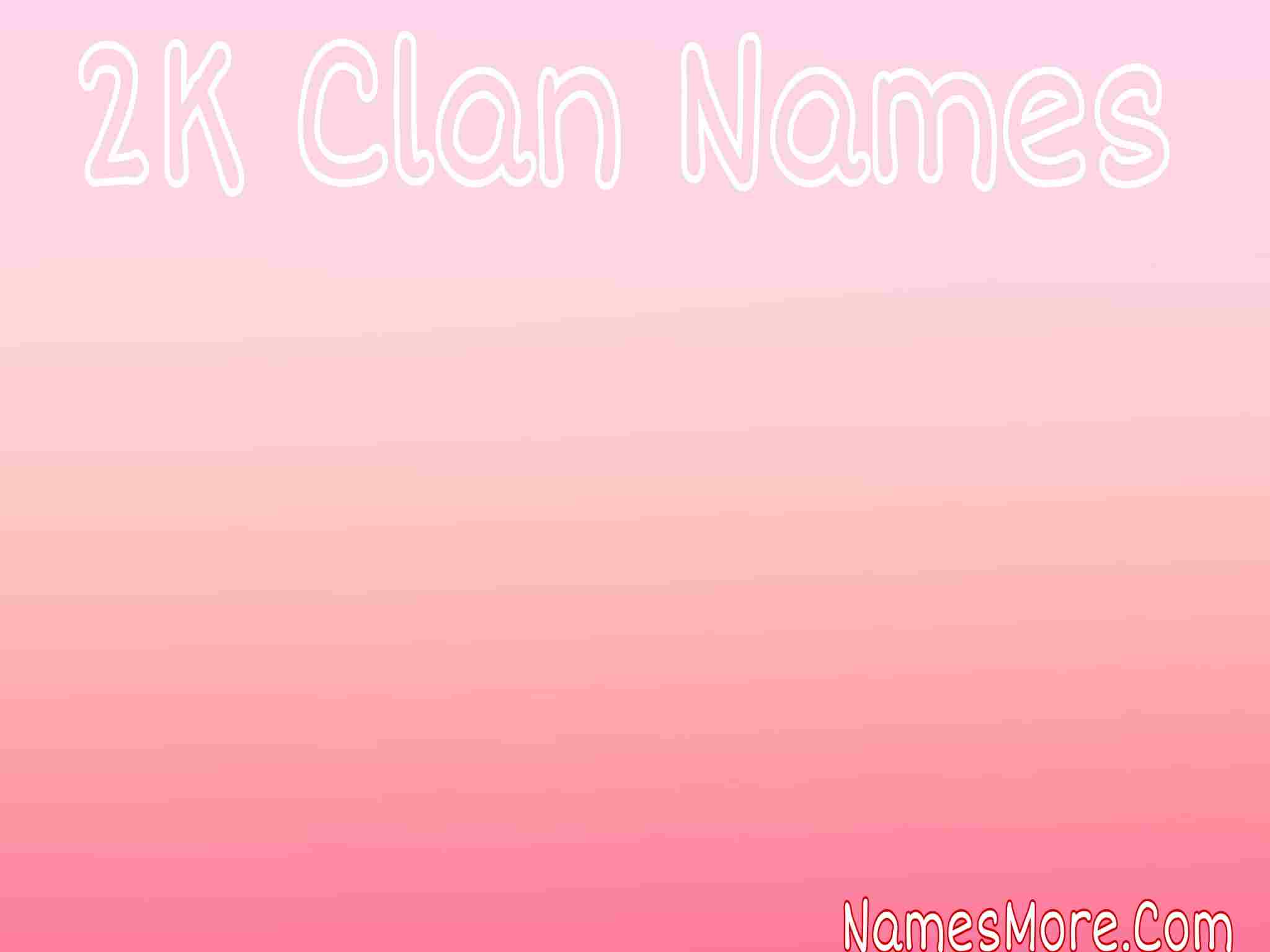 Featured Image for 2K Clan Names With All The Needed Guides In 2024