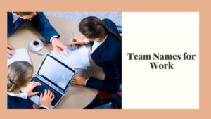 Team Names for Work [960+ Best, Catchy, Funny, Creative & Cool] List Infographic